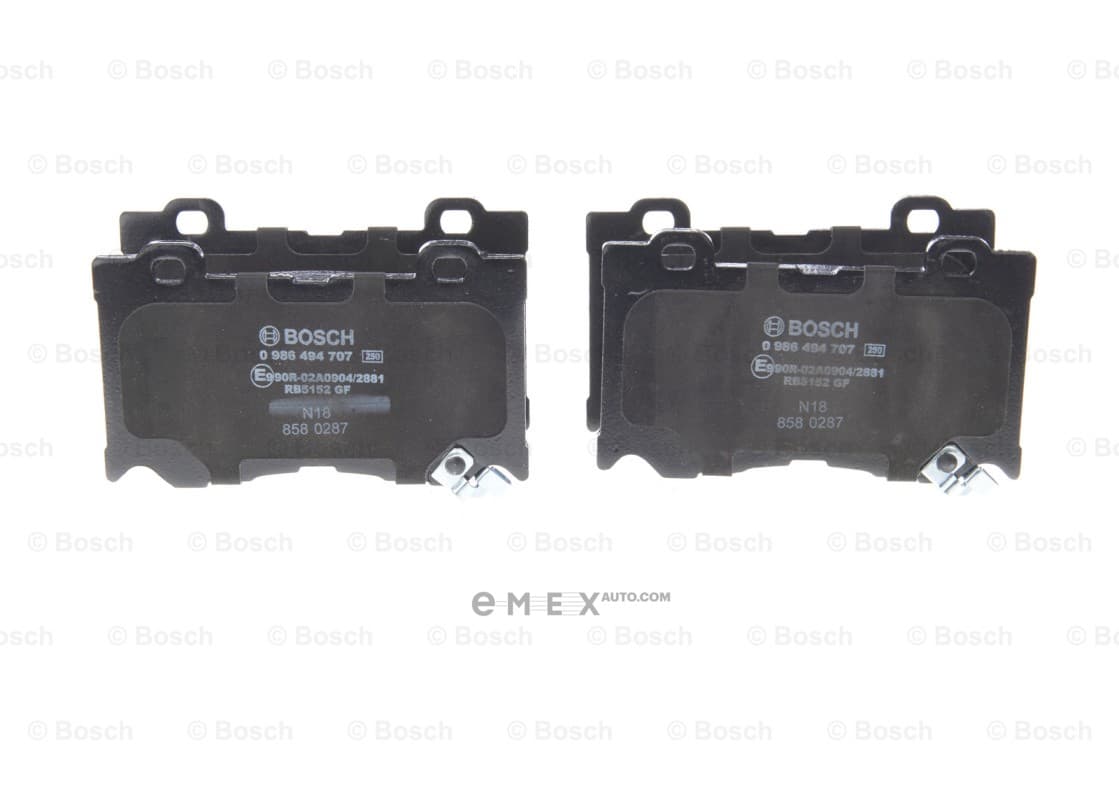 OEM DISC BRAKE PAD 0986494707