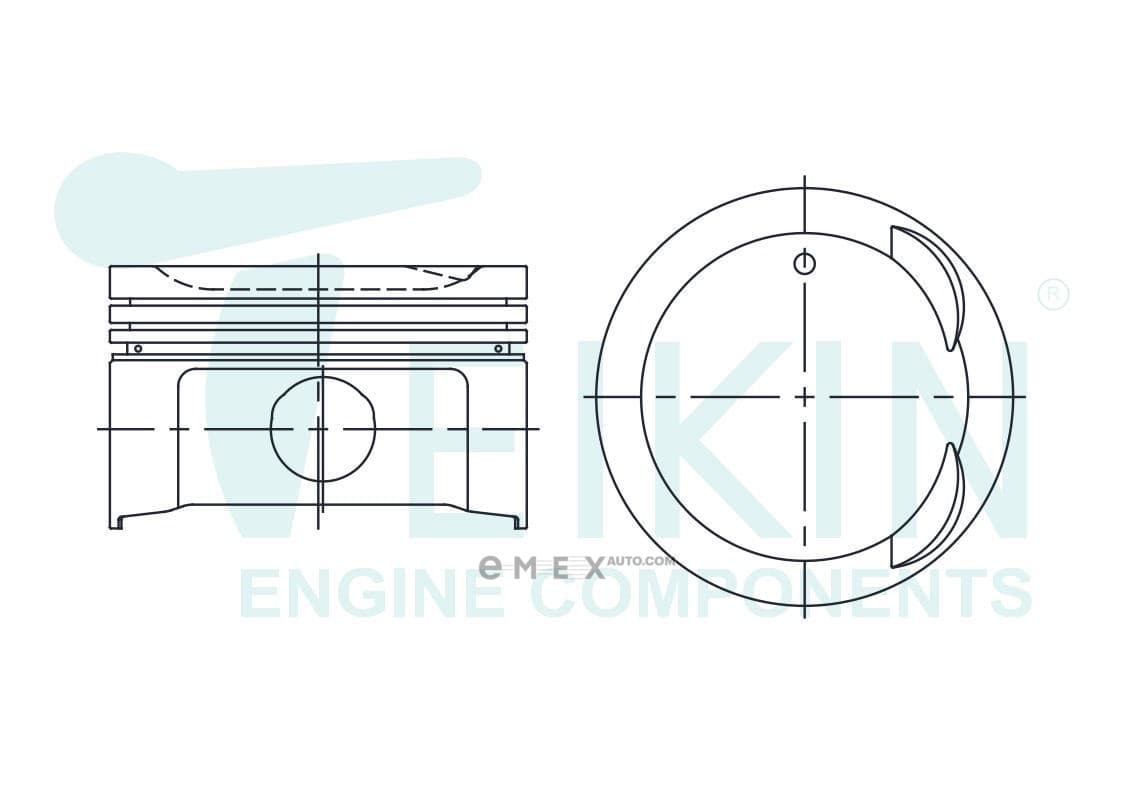 OEM PISTON ASSY 32607STD