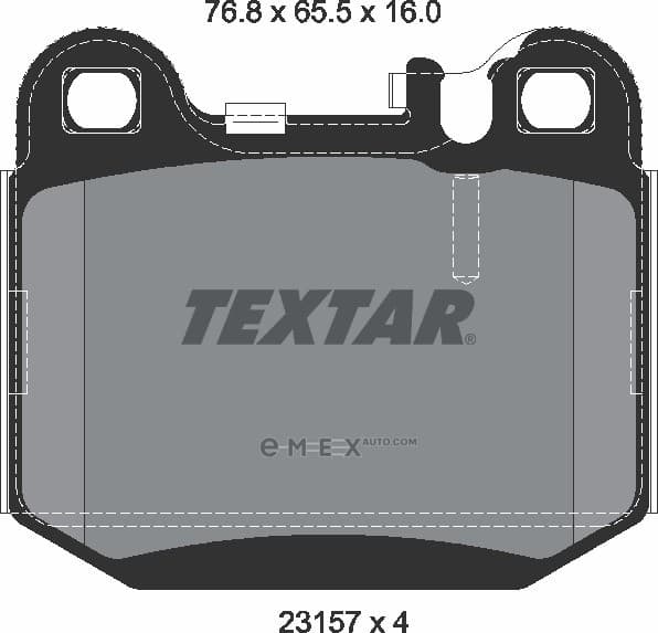 OEM PAD KIT, DISC BRAKE 2315702