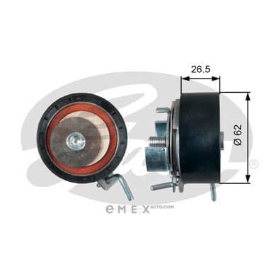 OEM TENSIONER ASSY, PULLEY T43234