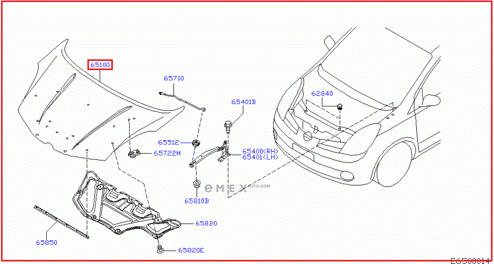 OEM HOOD F51009U0M0