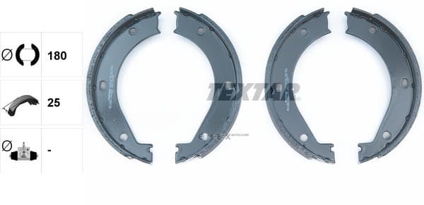 OEM SHOE KIT, DRUM BRAKE 91033400