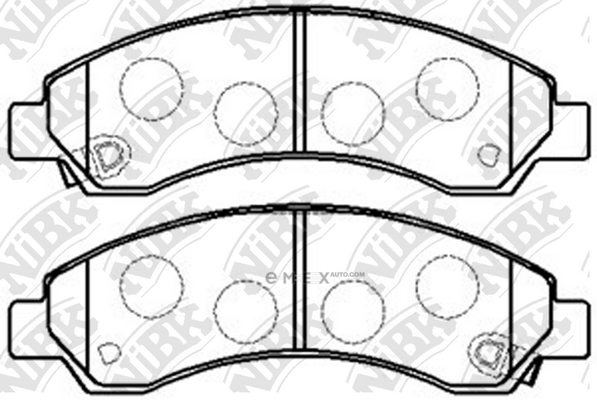 OEM PAD KIT, DISC BRAKE PN0502