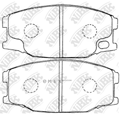 OEM PAD KIT, DISC BRAKE PN3407