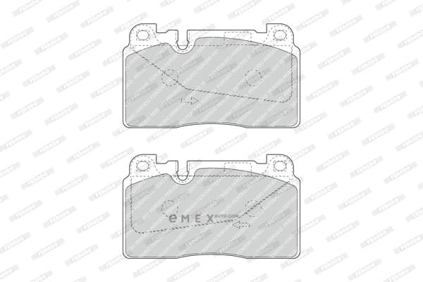 OEM PAD KIT, DISC BRAKE FDB4908