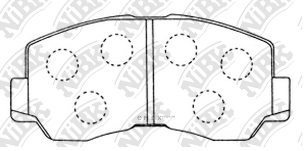 OEM PAD KIT, DISC BRAKE PN3084