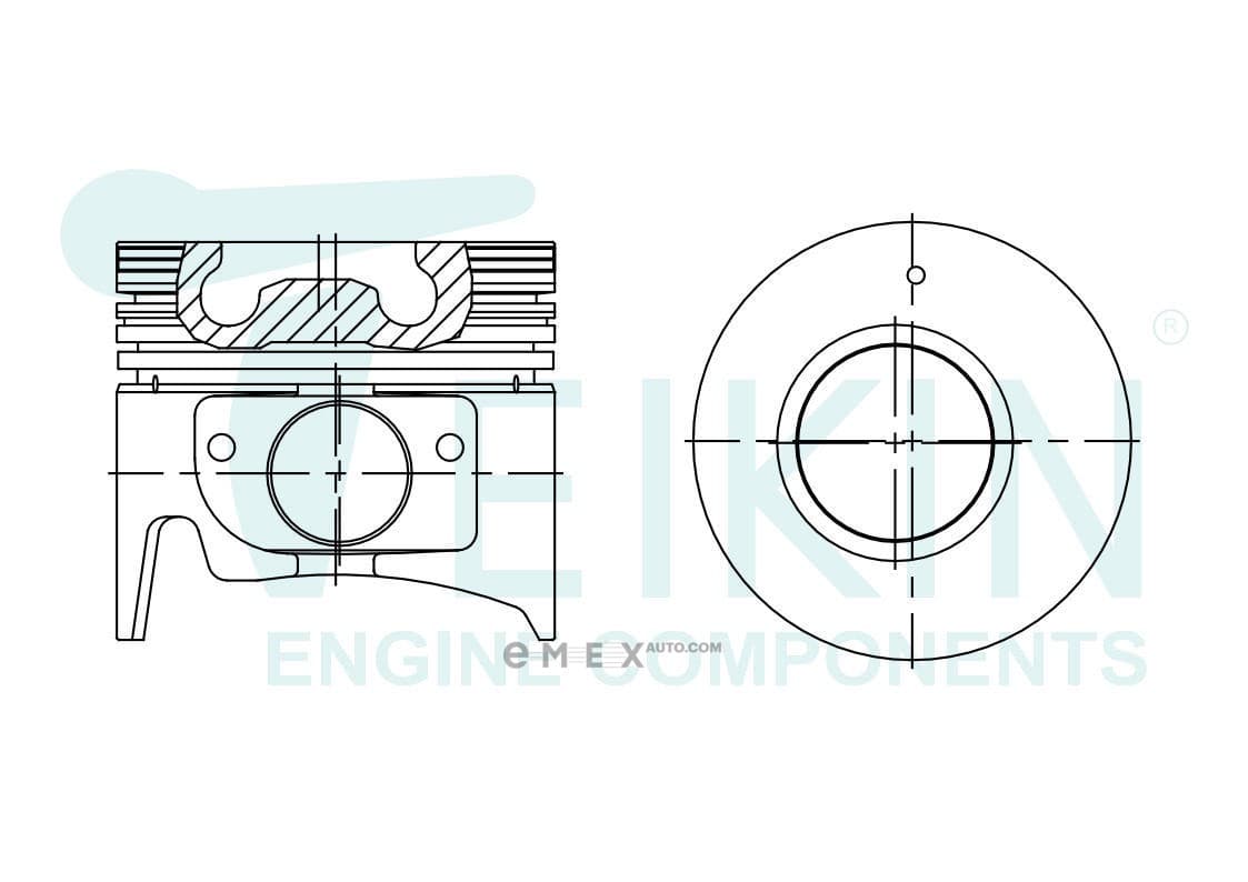 OEM PISTON ASSY 39653ASTD