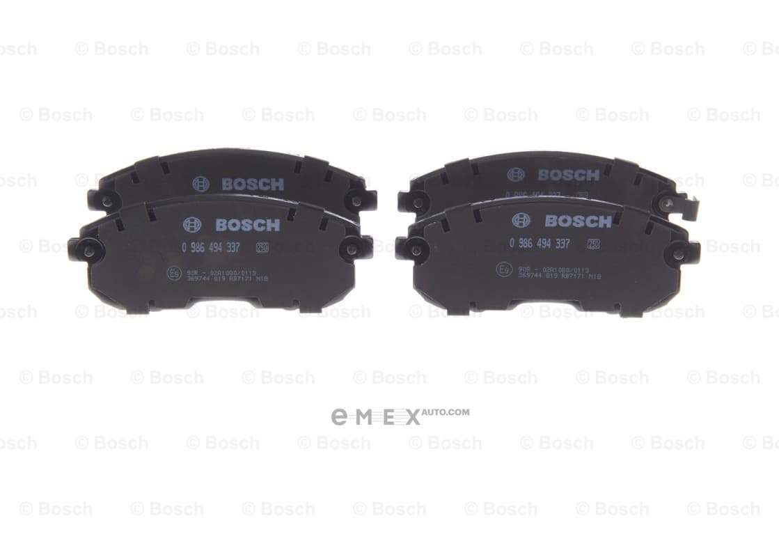 OEM DISC BRAKE PAD 0986494337