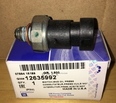 OEM SENSOR ASSY, OIL PRESSURE 12635992