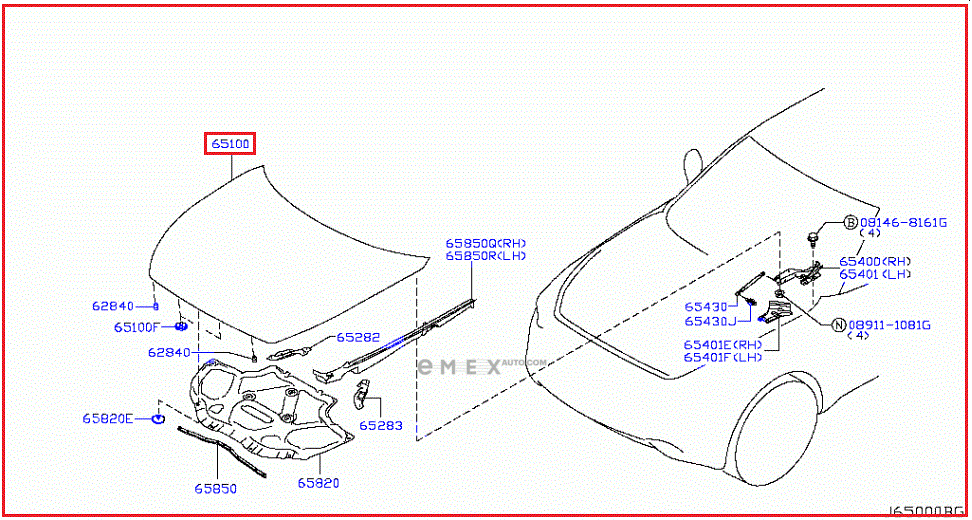 OEM HOOD F510M1CAMA