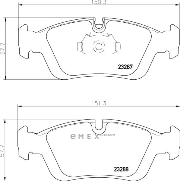 OEM BRAKE PAD MDB1901