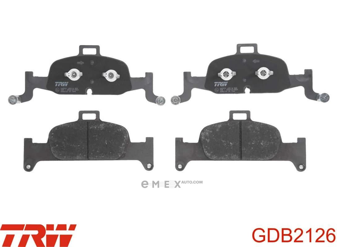 OEM PAD KIT, DISC BRAKE GDB2126