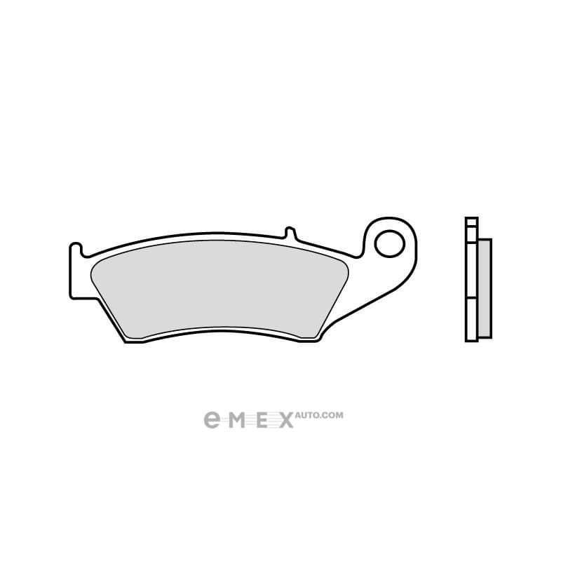 OEM PAD KIT, DISC BRAKE 07KA17SD