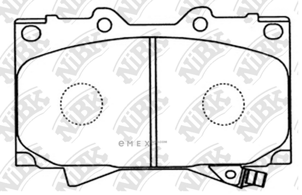 OEM PAD KIT, DISC BRAKE PN1411