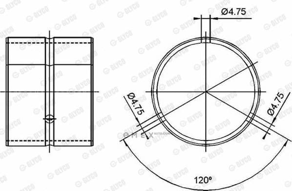 OEM VOLVO CON ROD BUSH TD100/100D417463 553509SEMI