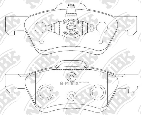 OEM PAD KIT, DISC BRAKE PN0071