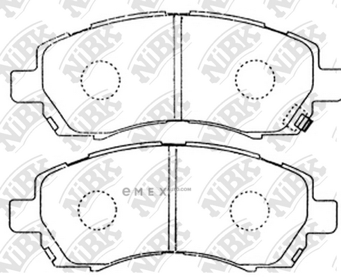 OEM PAD KIT, DISC BRAKE PN7398