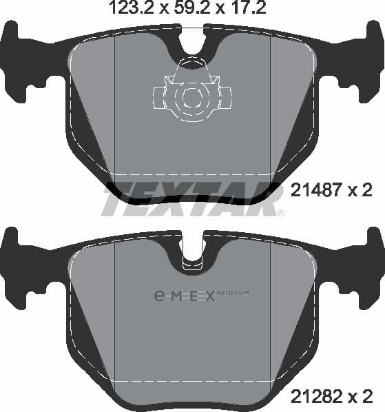 OEM PAD KIT, DISC BRAKE 2148701