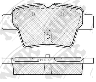 OEM PAD KIT, DISC BRAKE PN0069