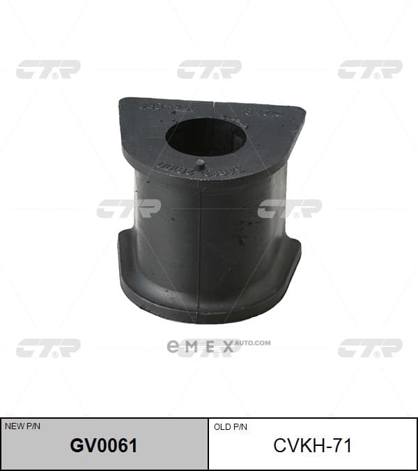 OEM BUSHING, STABILIZER CVKH71