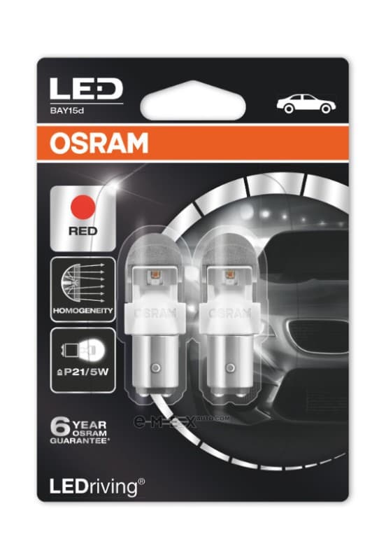 OEM LED Ret 12V 2/0.4W BAY15D P21/5W 1557R02B