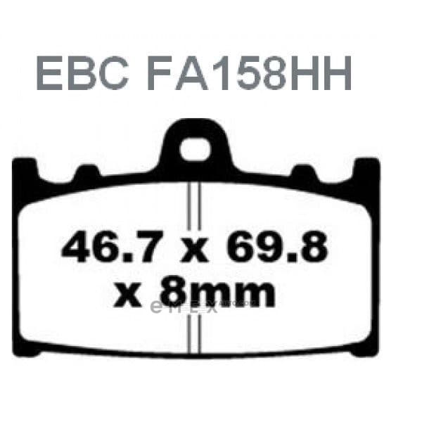 OEM PAD KIT, DISC BRAKE FA158HH