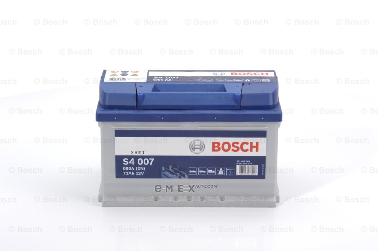 OEM BATTERY S4 12V/72AH/680A-E36 0092S40070