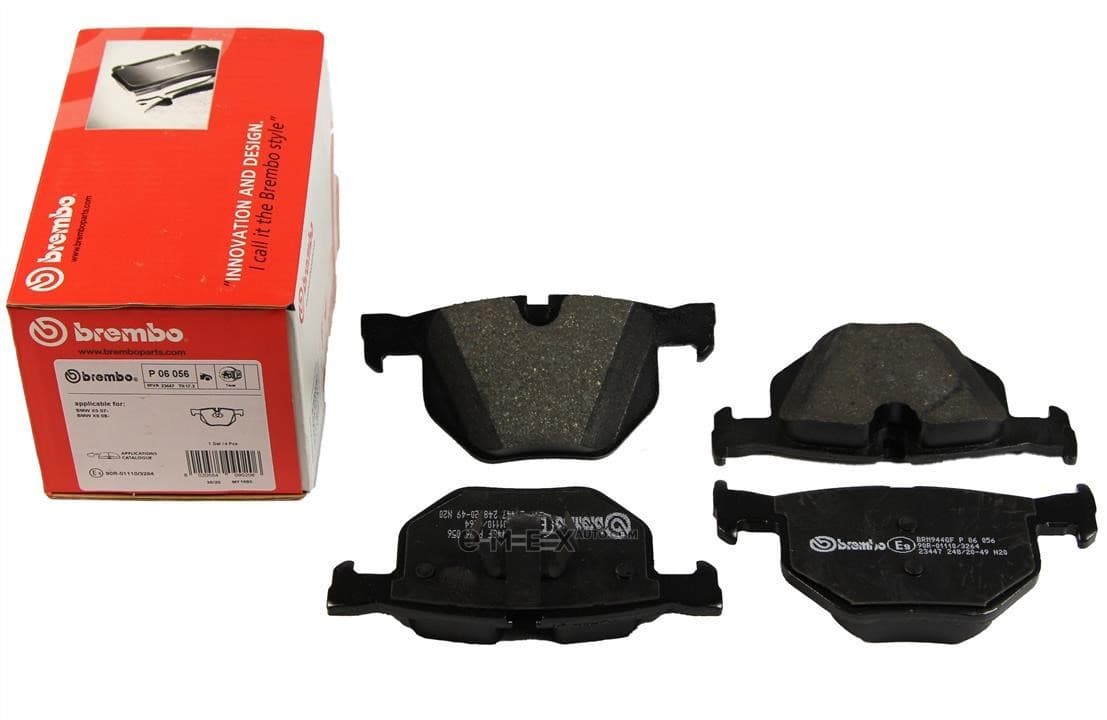 OEM PAD KIT, DISC BRAKE P06056