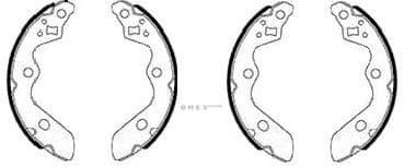 OEM SHOE KIT, DRUM BRAKE 91085900