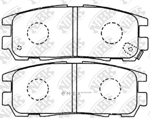 OEM PAD KIT, DISC BRAKE PN4299