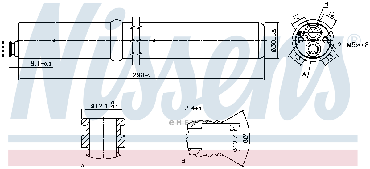 OEM DRYER A/C- AUDI Q3 95555