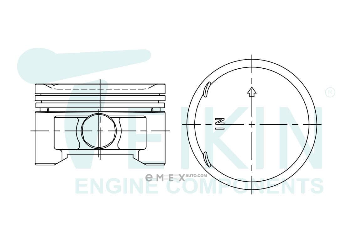 OEM PISTON ASSY 38170STD