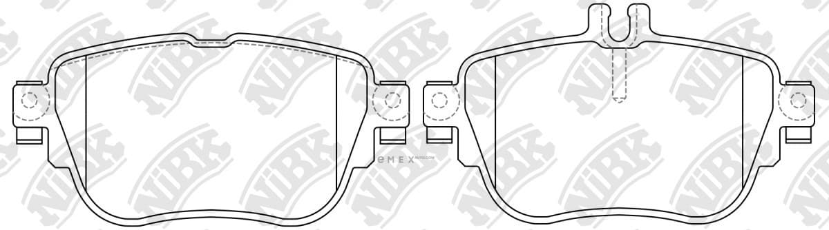 OEM PAD KIT, DISC BRAKE PN0589