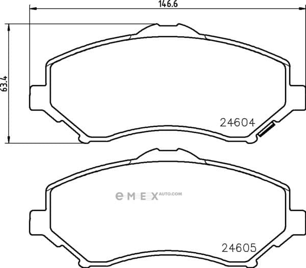 OEM MDB3004