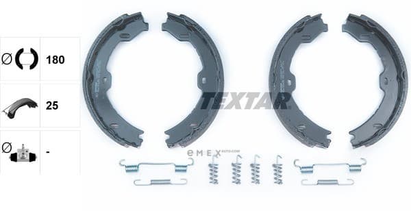 OEM SHOE KIT, DRUM BRAKE 91058800