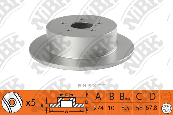 OEM BRAKE DRUM RN1509