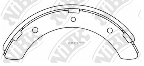 OEM SHOE KIT, DRUM BRAKE FN6602