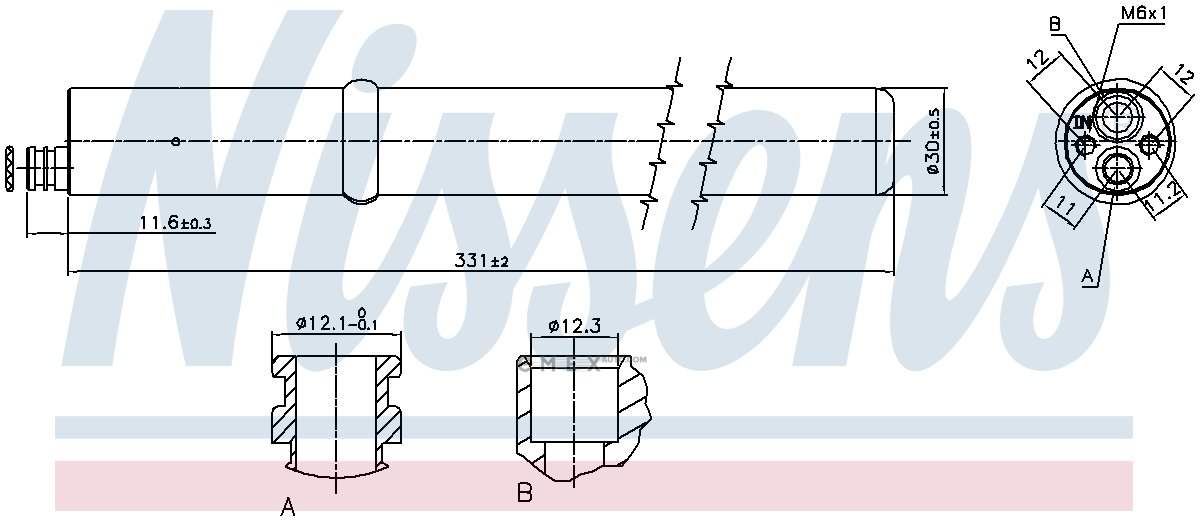 OEM A/C DRYER/VW PASSAT 95589