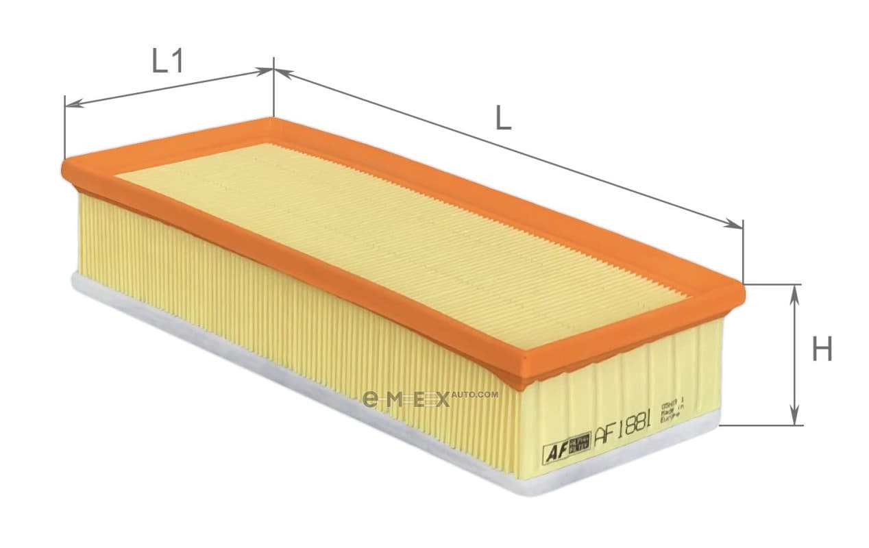 OEM FILTER ASSY, AIR ELEMENT AF1881