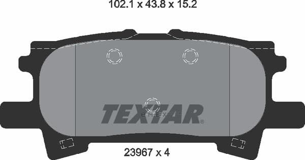 OEM PAD KIT, DISC BRAKE 2396701