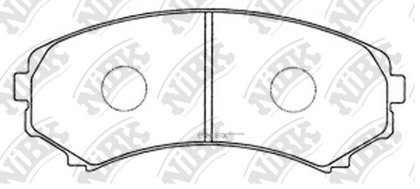 OEM PAD KIT, DISC BRAKE PN3414