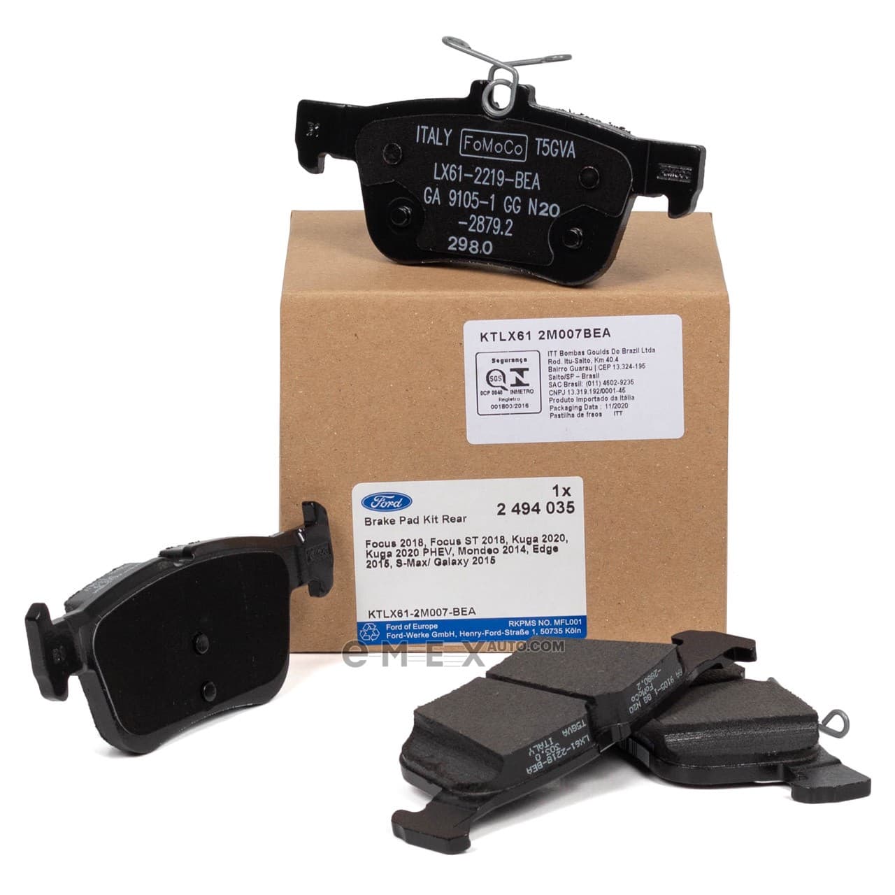 OEM PAD KIT, DISC BRAKE 2494035