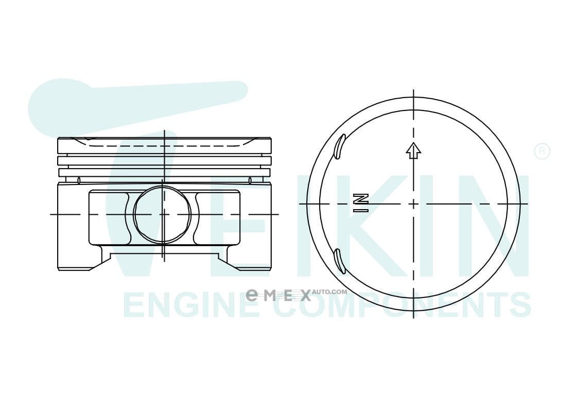 OEM PISTON ASSY 38170050