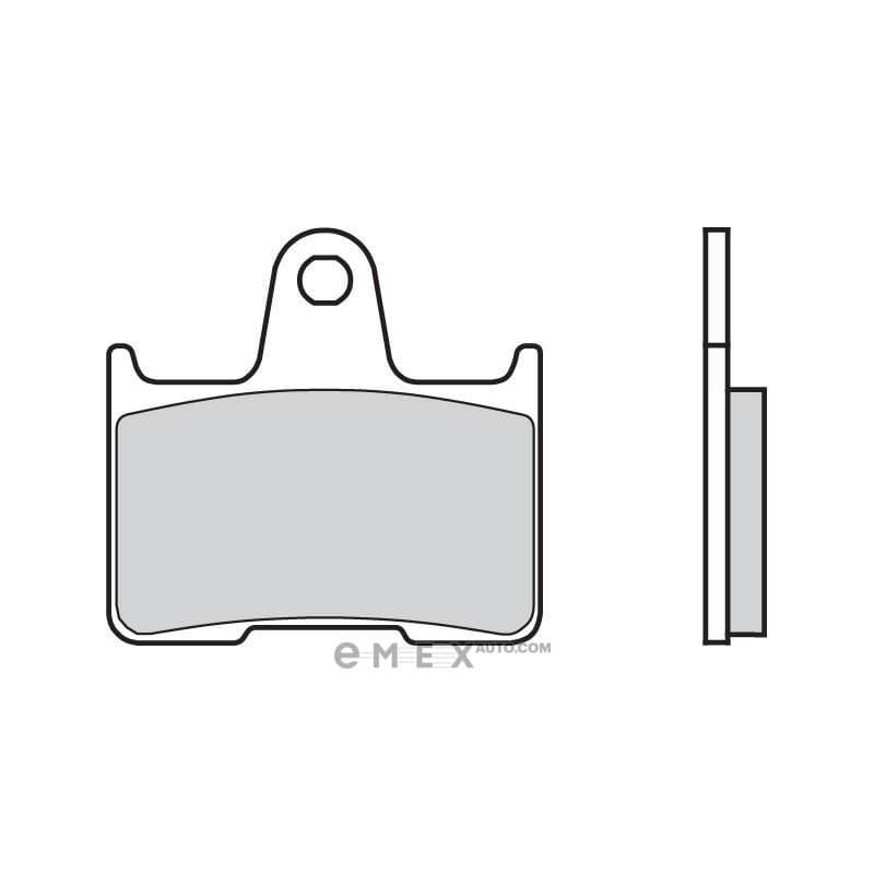 OEM PAD KIT, DISC BRAKE 07KA2107