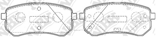 OEM PAD KIT, DISC BRAKE PN0526