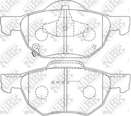 OEM PAD KIT, DISC BRAKE PN8125