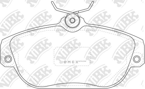 OEM PAD KIT, DISC BRAKE PN0272