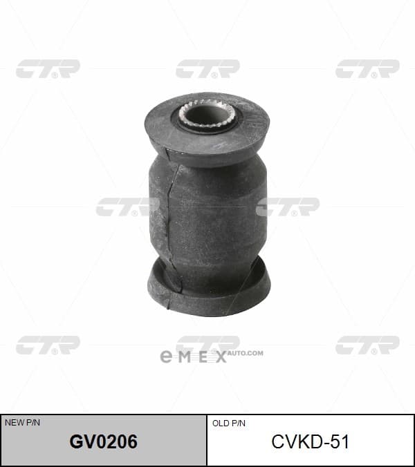 OEM BUSHING, STABILIZER CVKD51