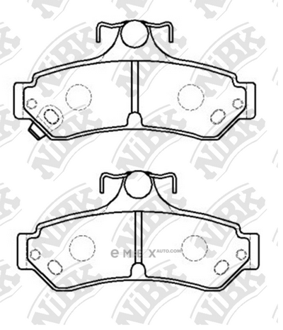 OEM PAD KIT, DISC BRAKE PN0829