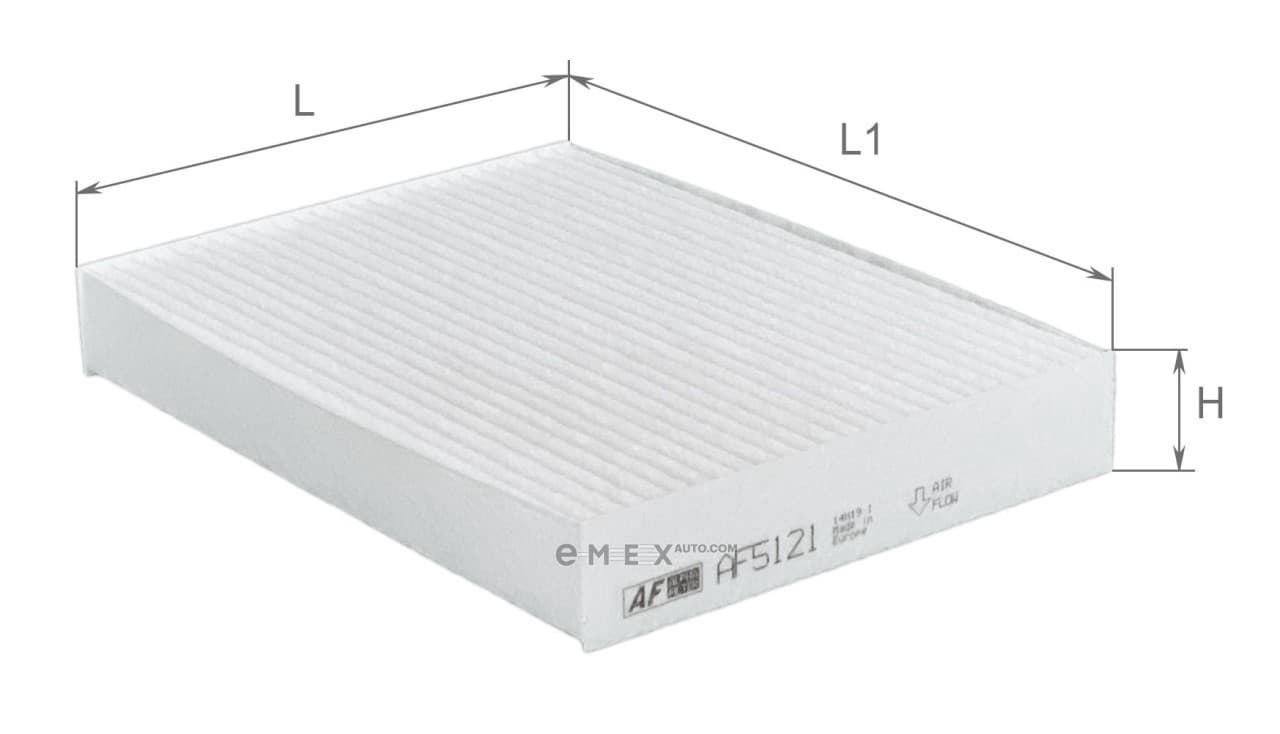 OEM FILTER ASSY, CABIN AIR AF5121